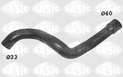 Produktbild von SASIC Kühlerschlauch Wasserschlauch für OPEL Astra G CC (T98) SWH6769