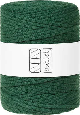 Produktbild von Perlgrün Flechtkordel 5mm 100m OUTLET