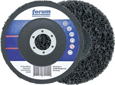 Produktbild von Forum Grobreinigungsscheibe mit Teller, 125 mm