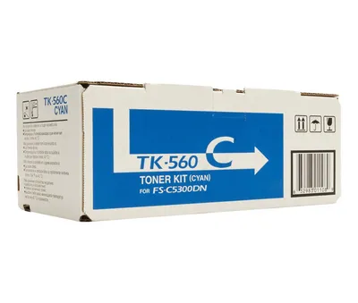 Zdjęcie produktu dla KYOCERA TK-560C, 10000 stron(y), Cyjan, 1 szt.