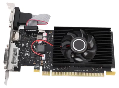 Produktbild von Grafikkarte 1 GB DDR3 64 Bit PCI Express 1,1 x 16 DVI VGA HD Multimedia-Schnittstelle für Desktop-Computer