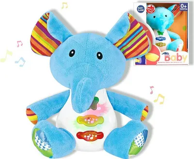 Image de Peluche avec son - Éléphant