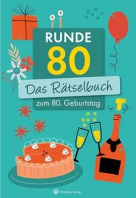 Obrázek produktu pro Runde 80! Das Rätselbuch zum 80. Geburtstag