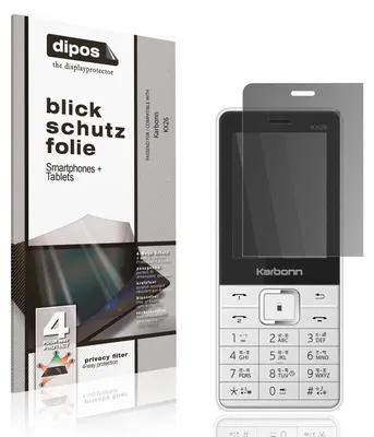 Immagine prodotto di Pellicola Prottetiva per Karbonn KX26 Protezione Vista 4 modi dipos