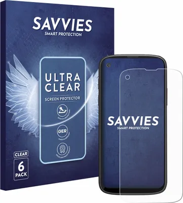 Produktbild von 6x Für Unihertz Jelly Max Schutzfolie Savvies Displayschutz Display Schutz Folie Klar Transparent