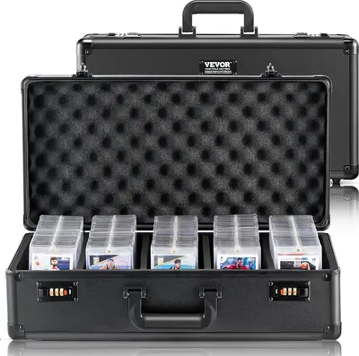 Produktbild von 162 PSA Sammelkarten Aufbewahrungsbox 5 Steckplätze Etui Zahlenschloss