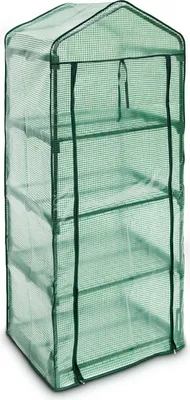 Obrázok produktu pre Relaxdays 4052025044855, Skleník, Zelená, Plast, Oceľ, 1 dvere/dverí, Zips