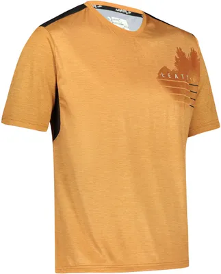 Immagine prodotto di Leatt MTB Trail 1.0 Maglia bici a manica corta Colore: Arancione, Taglia: L
