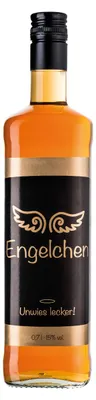 Image de Heydt Engelchen Apfel Zimt Likör (Liqueur de pomme et de cannelle), un délice divin 700ml