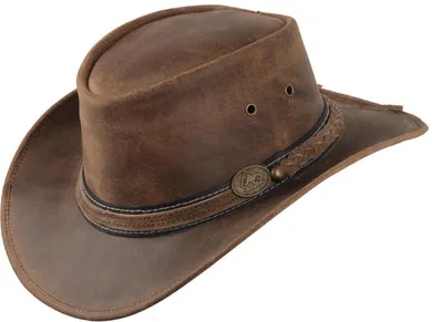 Immagine prodotto di Cappello Scippis Irving in pelle marrone L