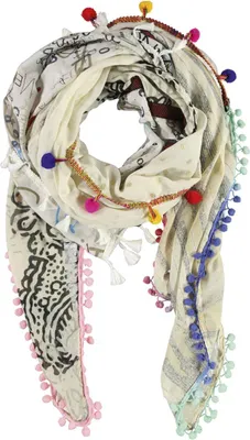 Produktbild von Hippie-Schal mit Aufnäher