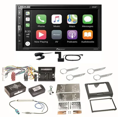 Produktbild von Pioneer AVH-Z5200DAB Android Auto Carplay Bluetooth Einbauset für Audi TT 8J