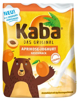 Image de Poudre pour boisson Kaba Abricot Yaourt Boîte de mélange de lait 400g