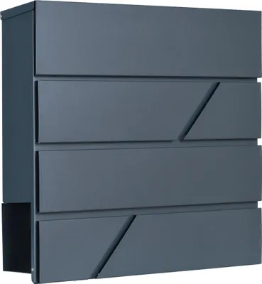 Obrázek produktu pro Poštovní schránka Tove s držákem na noviny, antracitová barva