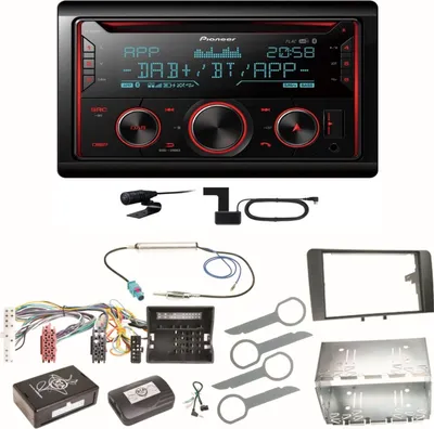 Produktbild von Pioneer FH-S820DAB Digitalradio Bluetooth FLAC USB Einbauset für Audi A3 8P 8PA