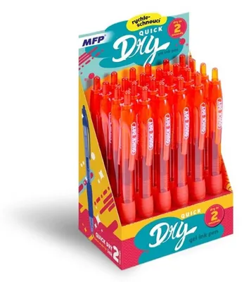 Produktbild von Display Długopis żelowy QUICK DRY czerwony . 6001157