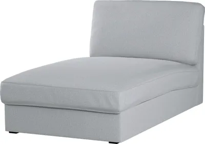 Produktbild von Dekoria Bezug für Kivik Recamiere Sofa, grau, Bezug für Kivik Recamiere