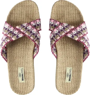 Zdjęcie produktu dla Brasileras M1TZD6048_34-35, Damski, Dorosły, Japonki, Fioletowy, 34-35, Guma