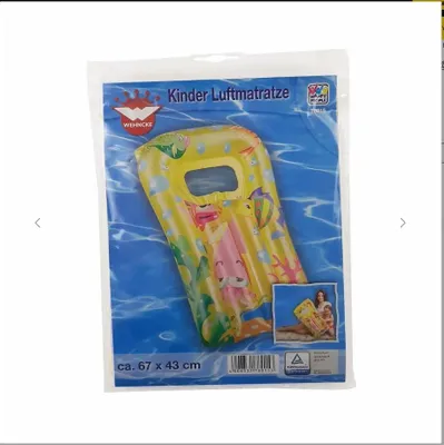 Produktbild von Lufmatraze Kinder Schwimmen mehrfarbig 67x43cm