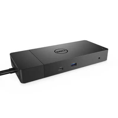 Produktbild von Dell WD19 - Kabelgebunden - USB 3.2 Gen 1 (3.1 Gen 1) Type-C - 2.0b - USB Typ-C - 10,100,1000 Mbit/s - Schwarz
