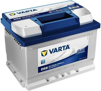 Productafbeelding van Varta BLUE Dynamic 560 409 054 3132 D59, 12 Volt, 60 Ah, 540A (EN), startaccu