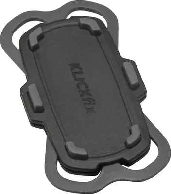 Immagine prodotto di KLICKfix PhonePad supporto per smartphone Quad Mini bicicletta e-bike supporto per telefono cellulare manubrio 360° ruotabile