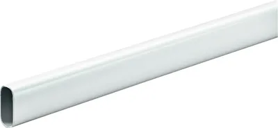 Produktbild von Hettich Schrankrohr für schwere Belastung Ø 30/15 x 2000 mm, oval, weiß