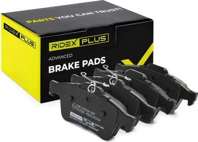 Produktbild von RIDEX PLUS 402B0008P Bremsbeläge Satz Hinten Bremsklötze für FORD FOCUS III Turnier Kuga Mk2 (DM2) Focus II Schrägheck (DA, HCP, DP) Focus II Kombi