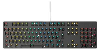 Immagine prodotto di Glorious PC Gaming Race GMMK-RGB-ISO Czarna klawiatura USB