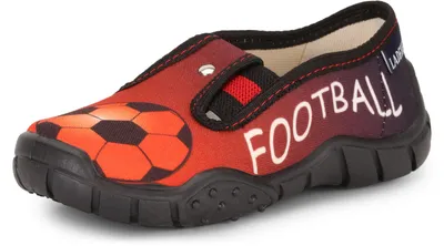 Produktbild von Ladeheid Jungen Hausschuhe mit Einlegesohlen LAVI0011 (Rot, 27 EU)