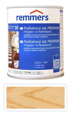 Obrázok produktu pre Remmers lak na schody a parkety hodvábne matný bezfarebný 750 ml