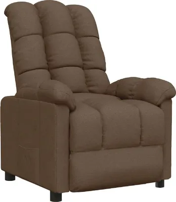 Produktbild von vidaXL Relaxsessel Braun Stoff