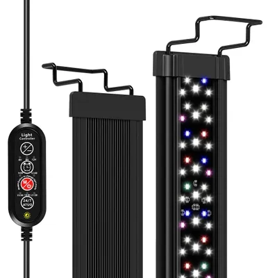 Immagine prodotto di Lampada LED colorata per acquari, impermeabile, con supporto e timer, illuminazione decorativa, 30 W