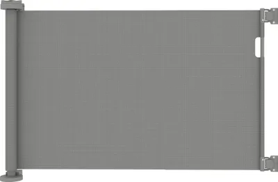 Produktbild von Treppenschutzgitter Ausziehbar 0-136cm 87 cm Hoch Türschutzgitter für Haustiere 142 x 10 x 87 cm Grau