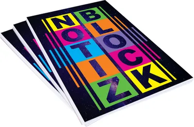 Produktbild von PRICARO Notizblock "Space", A5, kariert, Leimbindung, 3 Stück