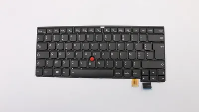 Obrázek produktu pro Lenovo 01YR099, Klávesnice, Francouzský, Lenovo, ThinkPad T460s (20F9)
