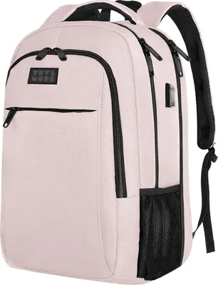 Produktbild von TRVLMORE 28L Rucksack - Rucksack mit 15,6 Zoll Laptopfach - Schulrucksack - Spritzwassergeschützt - Herren und Damen - Jungen und Mädchen - Rosa
