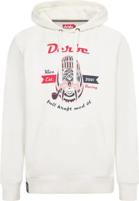 Produktbild von DERBE HAMBURG M-06-HD-KIEZ RACING Herren Kapuzenpullover, Größe:3XL, Farbe:Off White