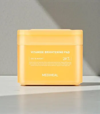 Obrázek produktu pro Mediheal - Vitamide Brightening Pad - Rozjasňující pleťové polštářky 100ks/180ml