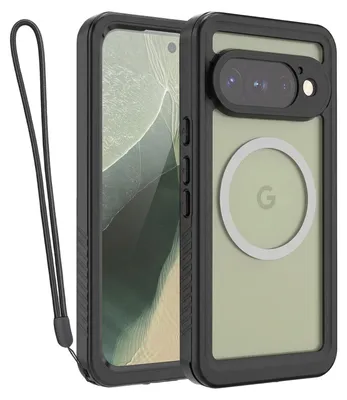 Zdjęcie produktu dla Etui Redpepper, kompatybilne z Google Pixel 11 Pro, wodoodporne (IP68), odporne na wstrząsy (2 metry), z paskiem do noszenia, kolor czarny