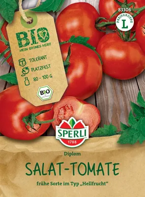 Produktbild von SPERLI  Tomatensamen Diplom F1 Hellfrucht Solanum lycopersicum 7 Pflanzen
