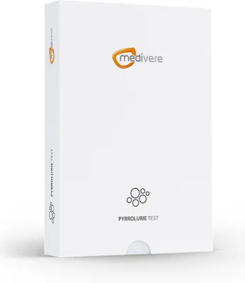 Produktbild von medivere diagnostics Pyrrolurie Urintest - Laboranalyse von Pyrrolen im Urin zur Bestimmung eines Vitamin-B6 und Zink-Mangels