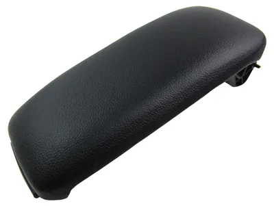 Image de Couvercle en cuir noir pour accoudoir central d'origine, compatible avec Audi A3 S3 8P