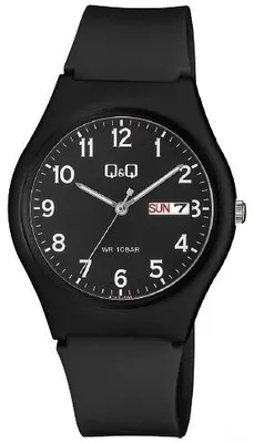 Produktbild von Q&Q Armbanduhr GENT DAY & DATE A212J004Y