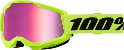 Produktbild von 100percent Strata 2 Brille Grün,Rosa Mirror Pink Lens/CAT3 Grün,Rosa Mirror Pink Lens/CAT3