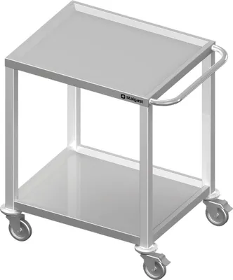Produktbild von Transportwagen mit zwei Böden, 1100x600x850 mm, verschweißt