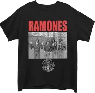 Image de Ramones Cage Photo Black M T-shirt