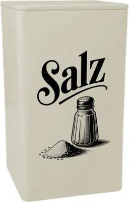 Produktbild von Salz Vintage VorratsDose 900ml