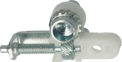 Produktbild von vhbw Kettenspanner kompatibel mit Stihl MS 170, MS 171, 018, 017, 023, 019, 025, 021 Motorsäge - Seitlich, Kunststoff / Eisen, 27 g Silber Weiß