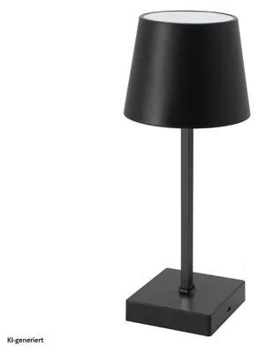 Produktbild von LED Tischlampe Schwarz mit Touchfunktion Cepewa